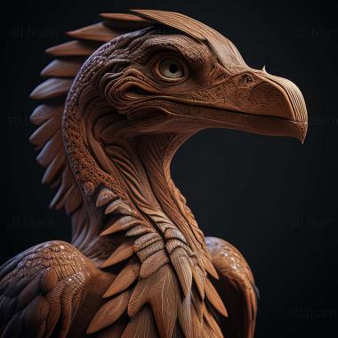 3D model Dakotaraptor (STL)